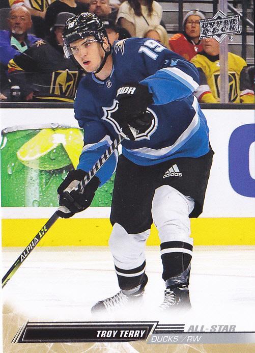 Troy Terry 
AS #687 Anaheim Ducks | 2022-23 Upper Deck | NHL Trading Card