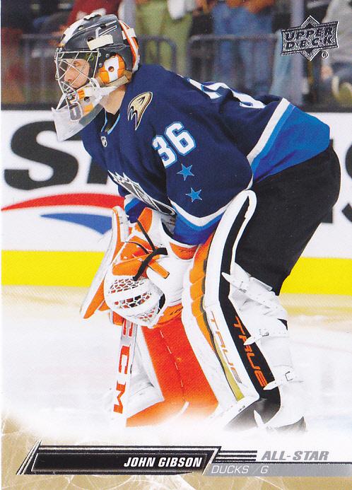 John Gibson 
AS #688 Anaheim Ducks | 2022-23 Upper Deck | NHL Trading Card