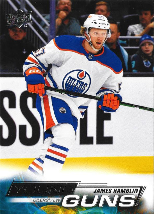 James Hamblin 
YG, RC #715 Edmonton Oilers | 2022-23 Upper Deck | NHL Card