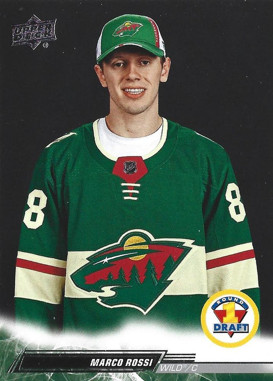 Marco Rossi 
FRDP #734 Minnesota Wild | 2022-23 Upper Deck | NHL Trading Card