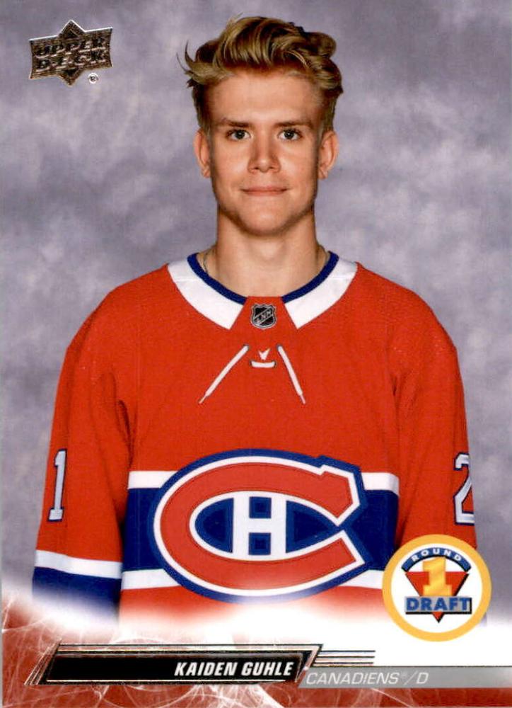 Kaiden Guhle 
FRDP #735 Montreal Canadiens | 2022-23 Upper Deck | NHL Card