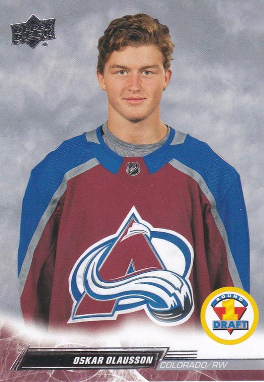 Oskar Olausson 
FRDP #746 Colorado Avalanche | 2022-23 Upper Deck | NHL Card
