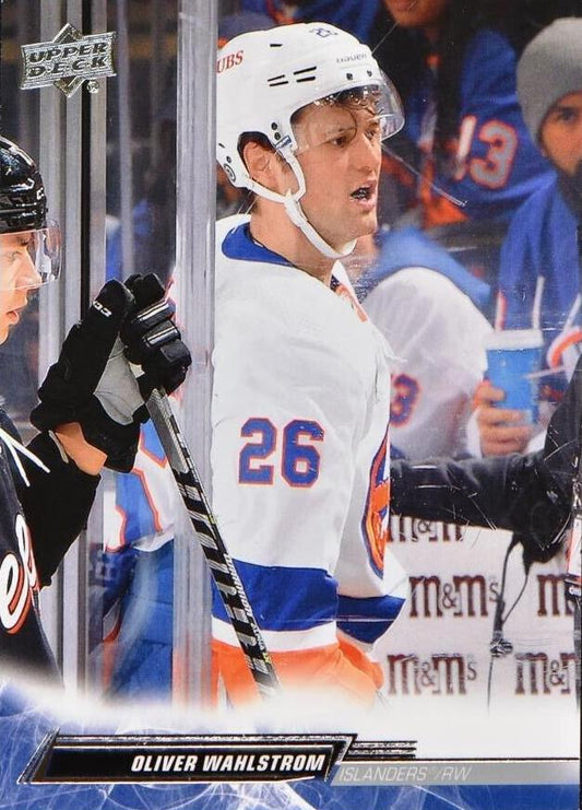 Oliver Wahlstrom 
SP, VAR #589 New York Islanders | 2022-23 Upper Deck | NHL Card