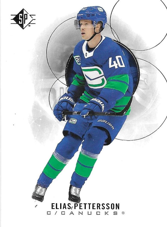 Elias Pettersson #1 Vancouver Canucks | 2020-21 SP | NHL Trading Card