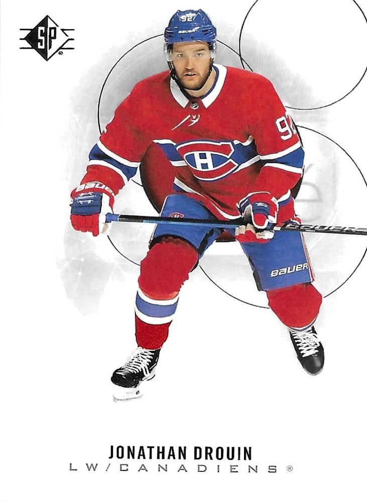 Jonathan Drouin 44 Montreal Canadiens 2020 21 SP NHL Trading Card jonathan-drouin-44-montreal-canadiens-2020-21-sp-nhl-trading-card