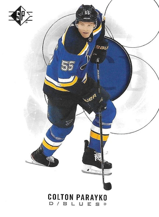 Colton Parayko #45 St. Louis Blues | 2020-21 SP | NHL Trading Card