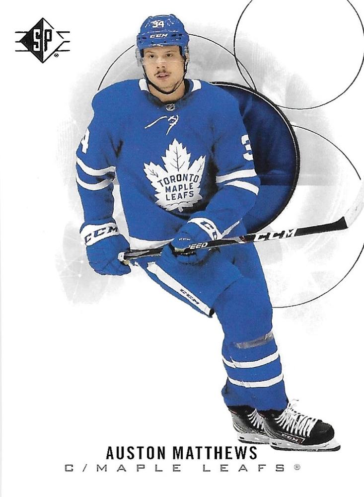 Auston Matthews 58 Toronto Maple Leafs 2020 21 SP NHL Trading Car auston-matthews-58-toronto-maple-leafs-2020-21-sp-nhl-trading-car