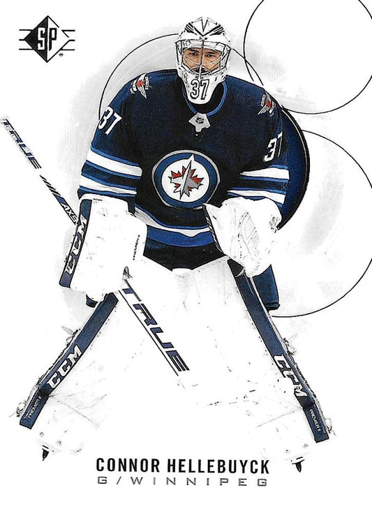 Connor Hellebuyck #71 Winnipeg Jets | 2020-21 SP | NHL Trading Card