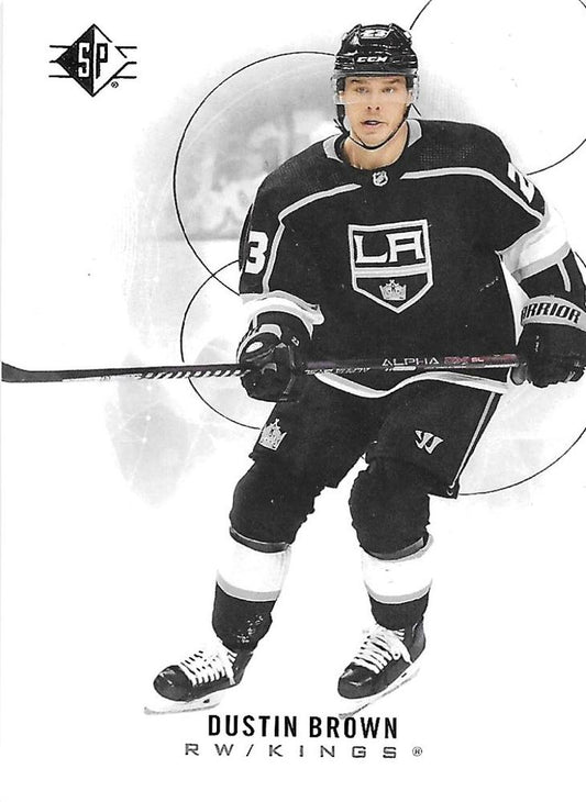 Dustin Brown #82 Los Angeles Kings | 2020-21 SP | NHL Trading Card