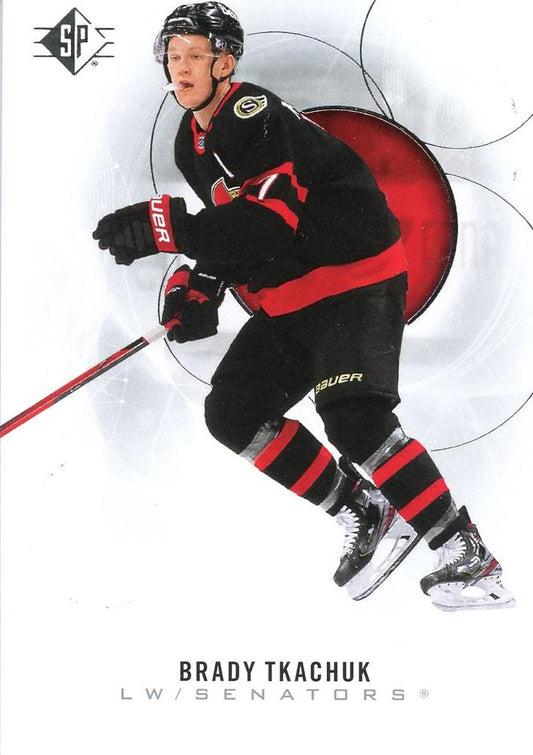 Brady Tkachuk #97 Ottawa Senators | 2020-21 SP | NHL Trading Card
