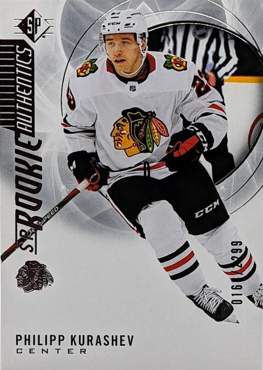 Philipp Kurashev 
RA, RC, SN2299 #103 Chicago Blackhawks | 2020-21 SP | NHL Card