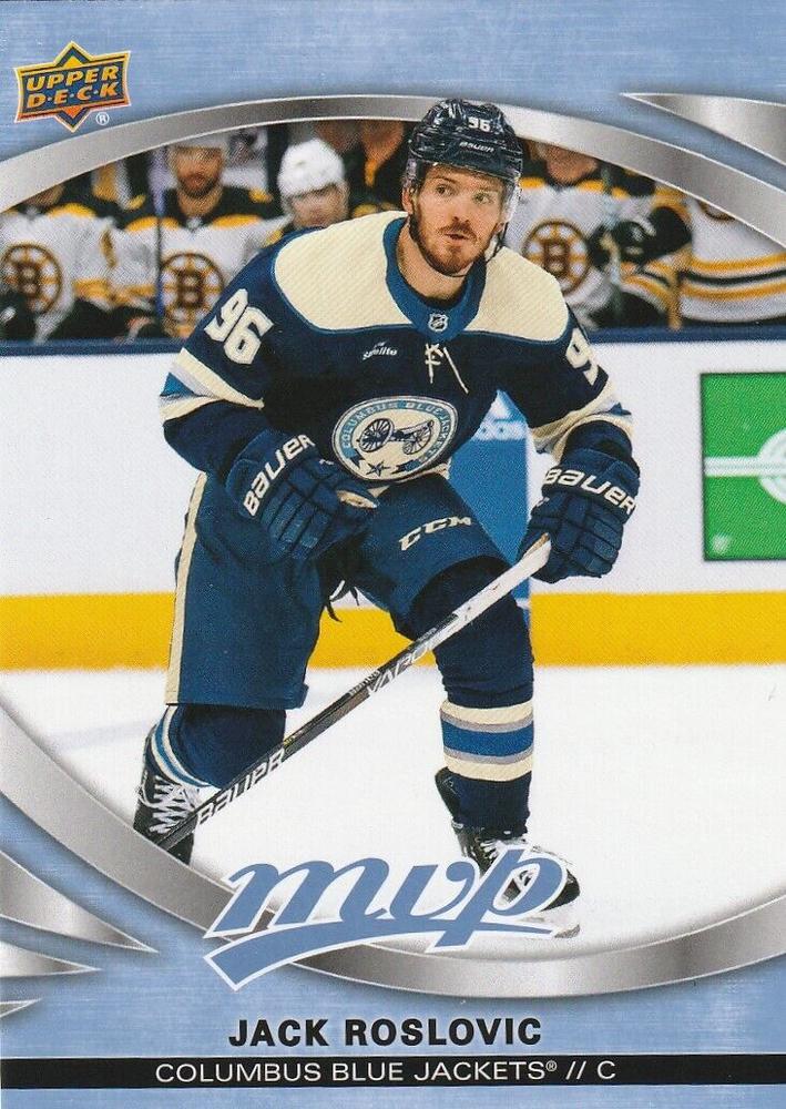Jack Roslovic #29 Columbus Blue Jackets | 2023-24 Upper Deck MVP | NHL Card