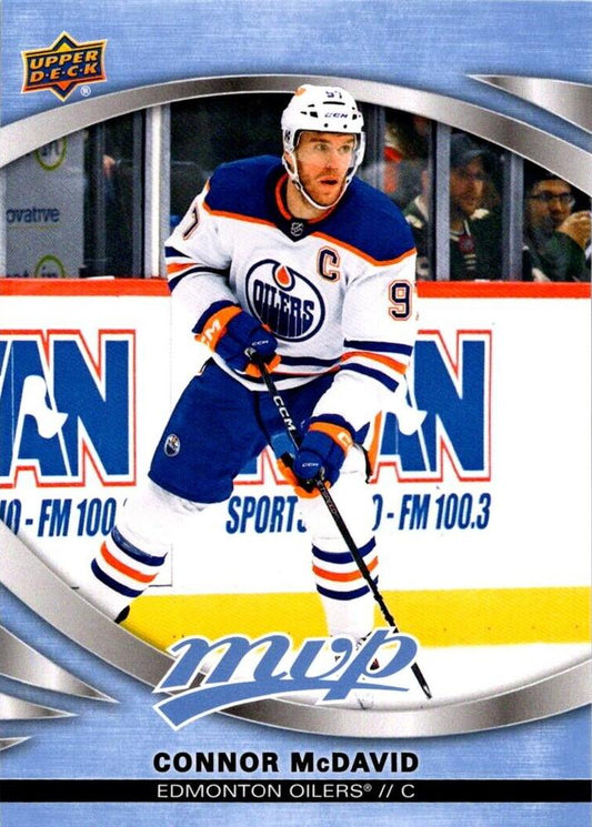 Connor McDavid #35 Edmonton Oilers | 2023-24 Upper Deck MVP | NHL Trading Card