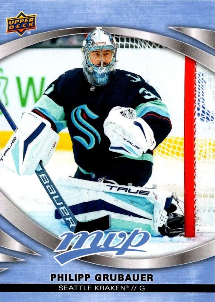 Philipp Grubauer #69 Seattle Kraken | 2023-24 Upper Deck MVP | NHL Trading Card