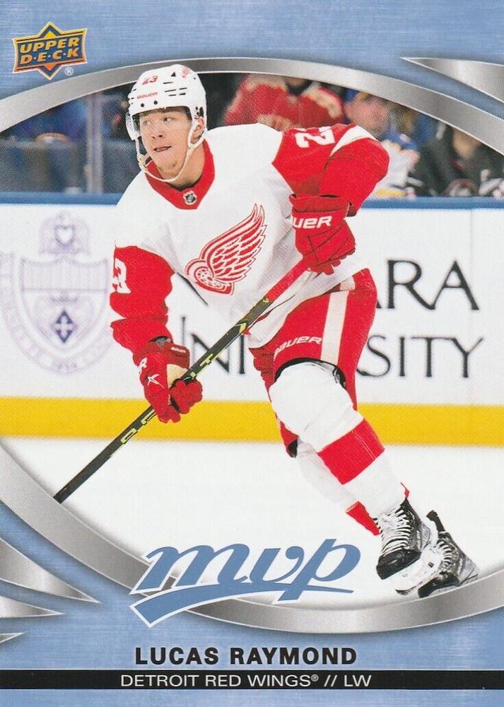 Lucas Raymond #114 Detroit Red Wings | 2023-24 Upper Deck MVP | NHL Trading Card