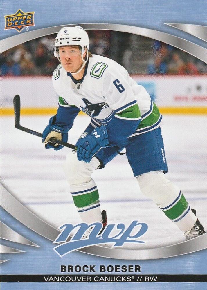 Brock Boeser #115 Vancouver Canucks | 2023-24 Upper Deck MVP | NHL Trading Card