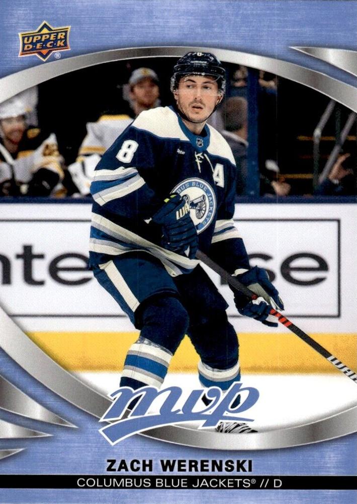 Zach Werenski #141 Columbus Blue Jackets | 2023-24 Upper Deck MVP | NHL Card