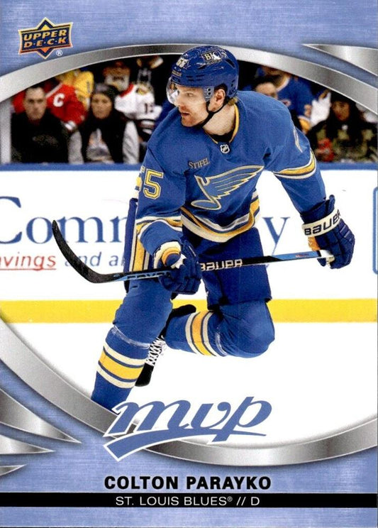 Colton Parayko 
SP #205 St. Louis Blues | 2023-24 Upper Deck MVP | NHL Card
