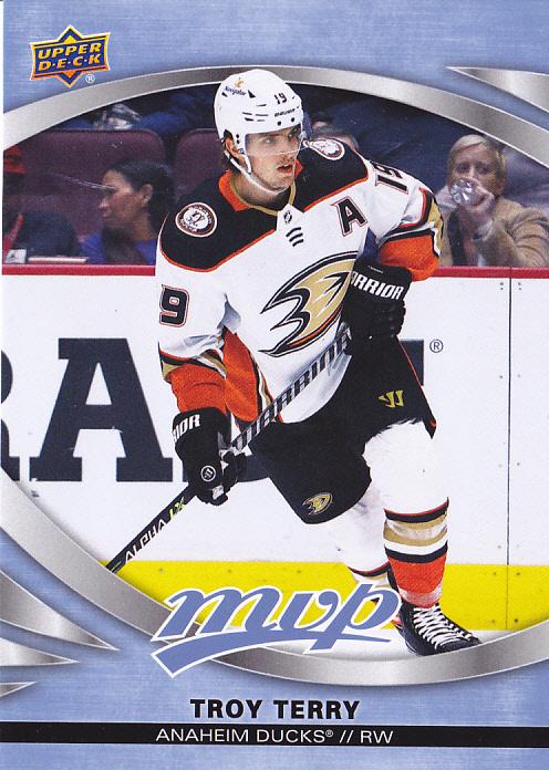 Troy Terry 
SP #209 Anaheim Ducks | 2023-24 Upper Deck MVP | NHL Trading Card