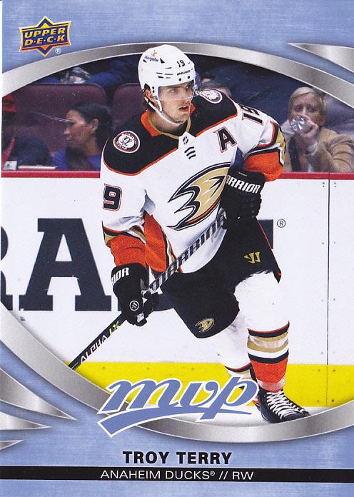 Troy Terry 
SP #209 Anaheim Ducks | 2023-24 Upper Deck MVP | NHL Trading Card