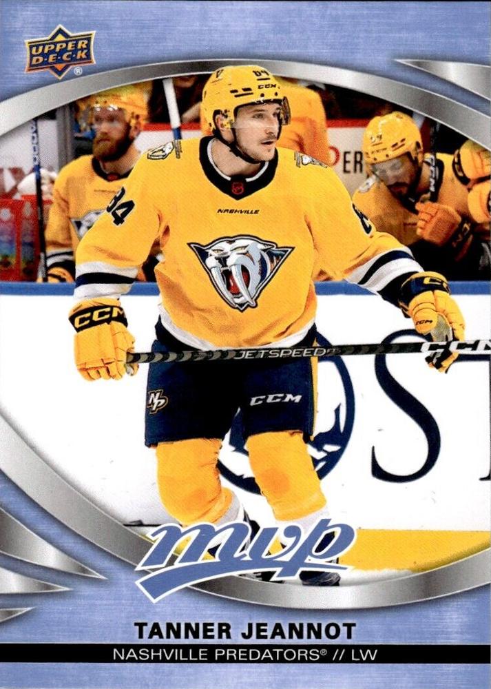 Tanner Jeannot 
SP #213 Nashville Predators | 2023-24 Upper Deck MVP | NHL Card