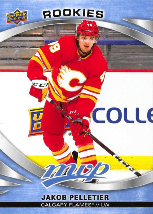 Jakob Pelletier 
ROO, RC #228 Calgary Flames | 2023-24 Upper Deck MVP | NHL Card