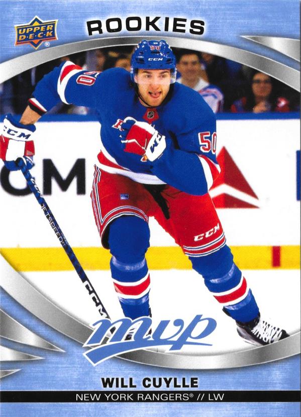 Will Cuylle 
ROO, RC #232 New York Rangers | 2023-24 Upper Deck MVP | NHL Card