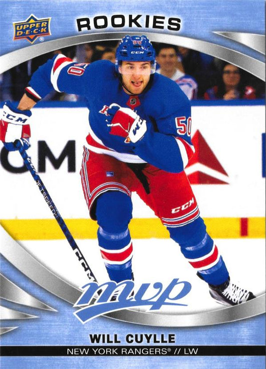 Will Cuylle 
ROO, RC #232 New York Rangers | 2023-24 Upper Deck MVP | NHL Card