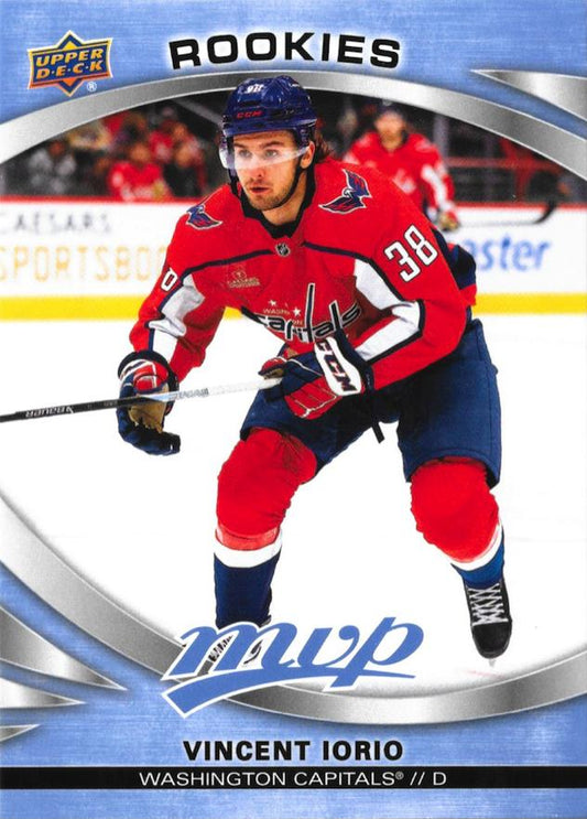 Vincent Iorio 
ROO, RC #241 Washington Capitals | 2023-24 Upper Deck MVP | NHL Card