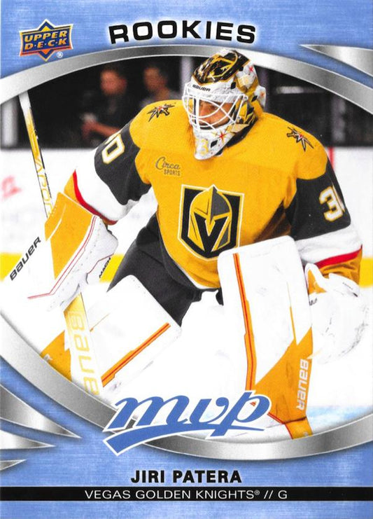 Jiri Patera 
ROO, RC #248 Vegas Golden Knights | 2023-24 Upper Deck MVP | NHL Card