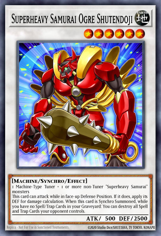 Superheavy Samurai Ogre Shutendoji - CORE-EN094 Super Rare | Yu-Gi-Oh! Card