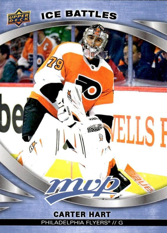 Carter Hart #22 Philadelphia Flyers | 2023-24 Upper Deck MVP - Ice Battles | NHL Card