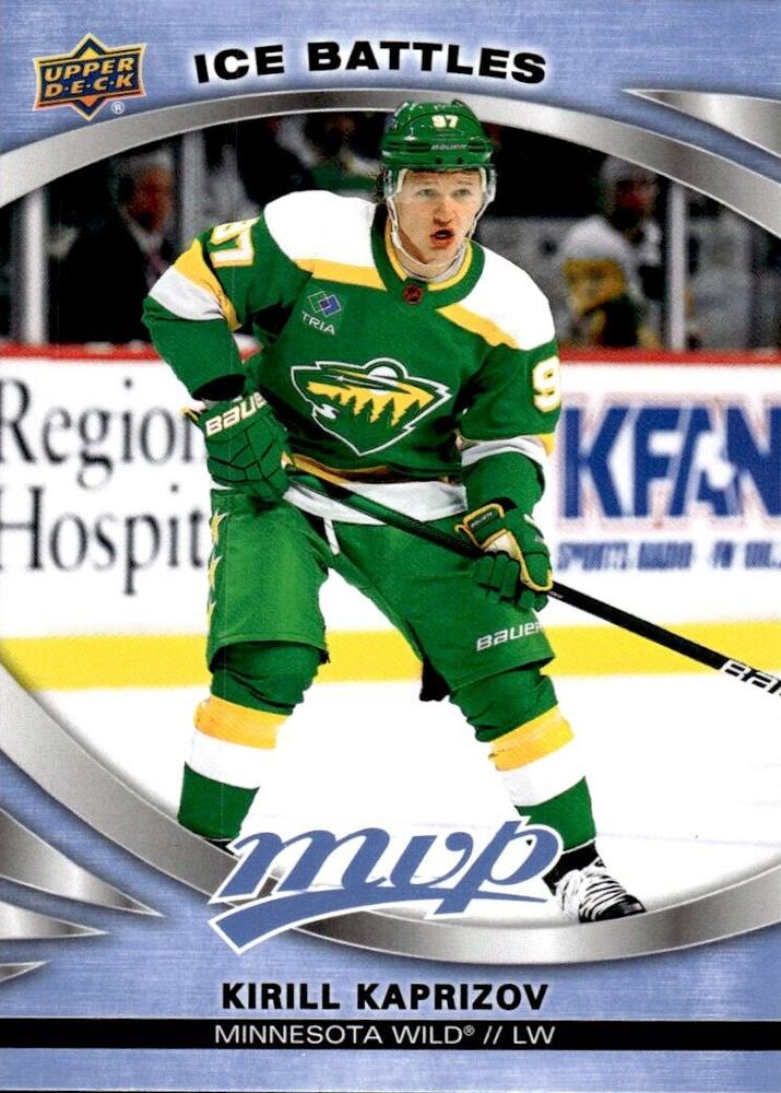 Kirill Kaprizov #23 Minnesota Wild | 2023-24 Upper Deck MVP - Ice Battles | NHL Card