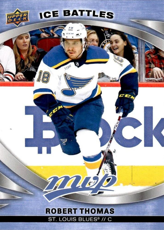 Robert Thomas #81 St. Louis Blues | 2023-24 Upper Deck MVP - Ice Battles | NHL Card