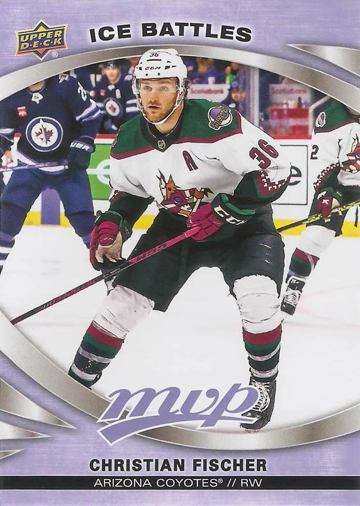 Christian Fischer #85 Arizona Coyotes | 2023-24 Upper Deck MVP - Ice Battles | NHL Card