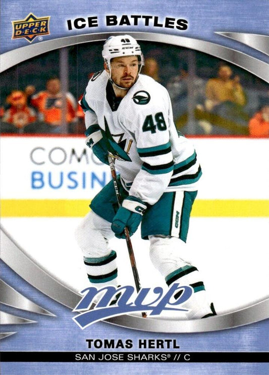 Tomas Hertl #97 San Jose Sharks | 2023-24 Upper Deck MVP - Ice Battles | NHL Card