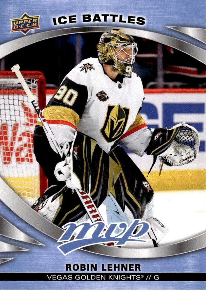 Robin Lehner #132 Vegas Golden Knights | 2023-24 Upper Deck MVP - Ice Battles | NHL Card