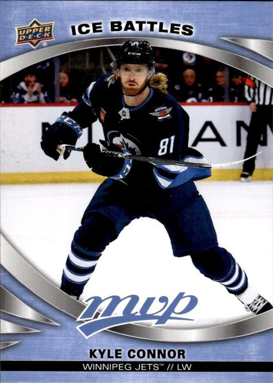 Kyle Connor #173 Winnipeg Jets | 2023-24 Upper Deck MVP - Ice Battles | NHL Card