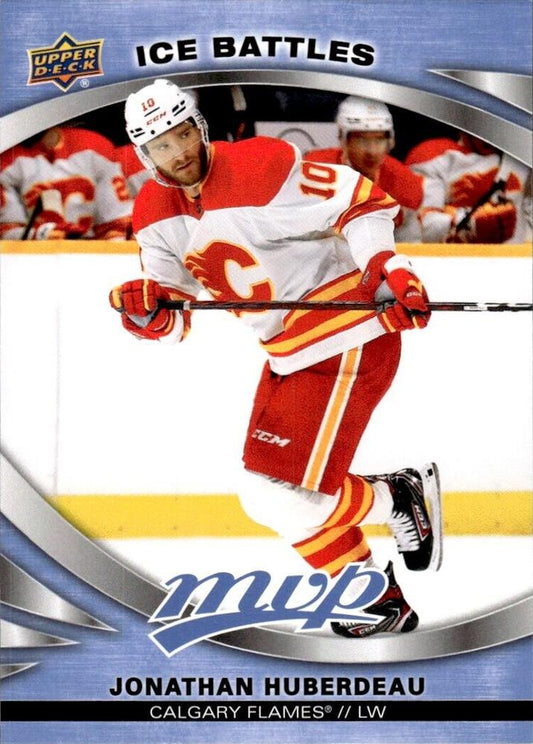 Jonathan Huberdeau #182 Calgary Flames | 2023-24 Upper Deck MVP - Ice Battles | NHL Card