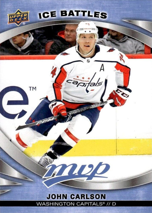 John Carlson #183 Washington Capitals | 2023-24 Upper Deck MVP - Ice Battles | NHL Card
