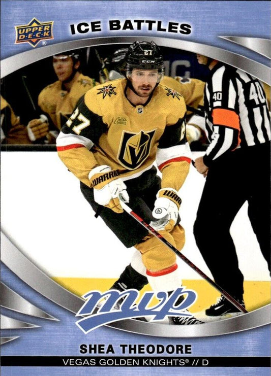 Shea Theodore #190 Vegas Golden Knights | 2023-24 Upper Deck MVP - Ice Battles | NHL Card