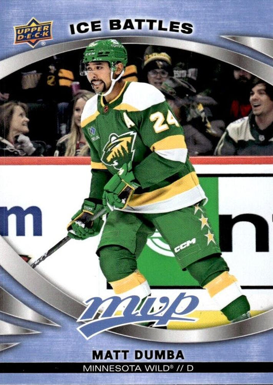 Matt Dumba #194 Minnesota Wild | 2023-24 Upper Deck MVP - Ice Battles | NHL Card