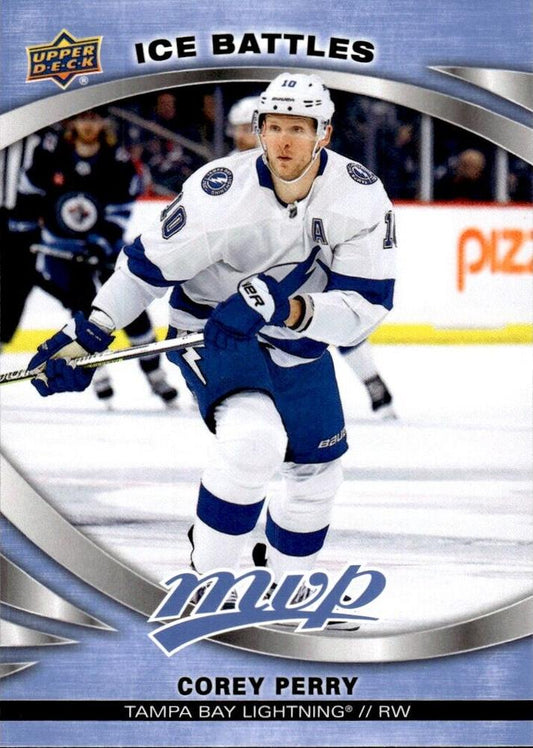 Corey Perry #198 Tampa Bay Lightning | 2023-24 Upper Deck MVP - Ice Battles | NHL Card