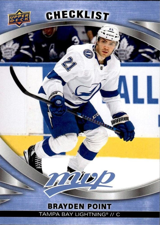 Brayden Point 
CL #200 Tampa Bay Lightning | 2023-24 Upper Deck MVP - Ice Battles | NHL Card