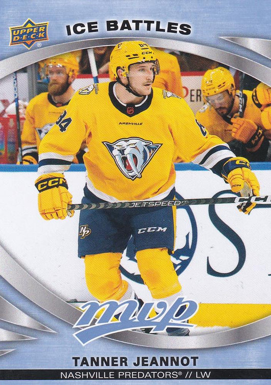 Tanner Jeannot #213 Nashville Predators | 2023-24 Upper Deck MVP - Ice Battles | NHL Card