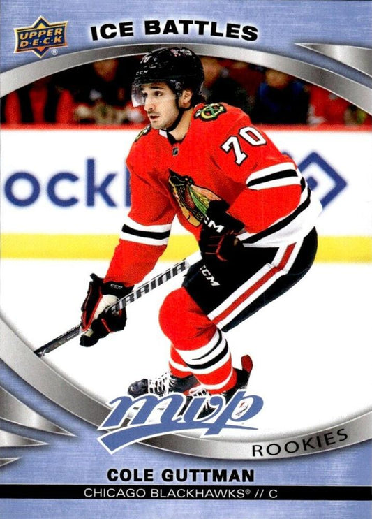 Cole Guttman 
ROO #236 Chicago Blackhawks | 2023-24 Upper Deck MVP - Ice Battles | NHL Card