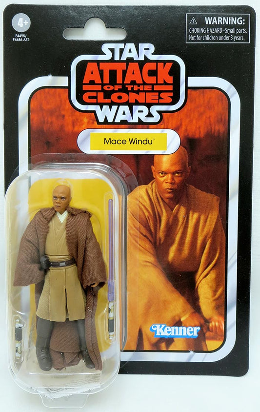 Mace Windu | Star Wars 3.75” Vintage Collection | Hasbro Action Figure
