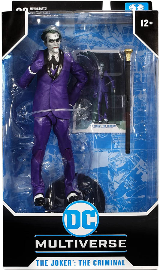 The Joker The Criminal | DC 7” Multiverse McFarlane Toys | Action Figure