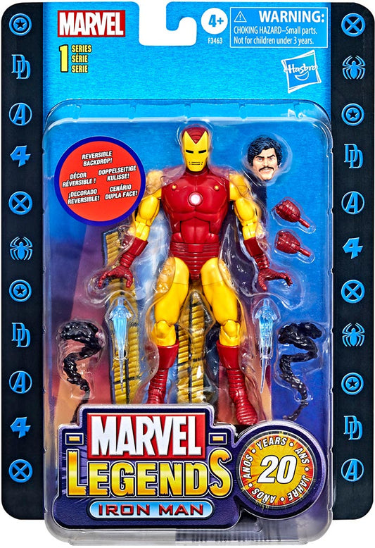 Iron Man | Marvel 6” Legends Retro Toy Biz | Hasbro Action Figure