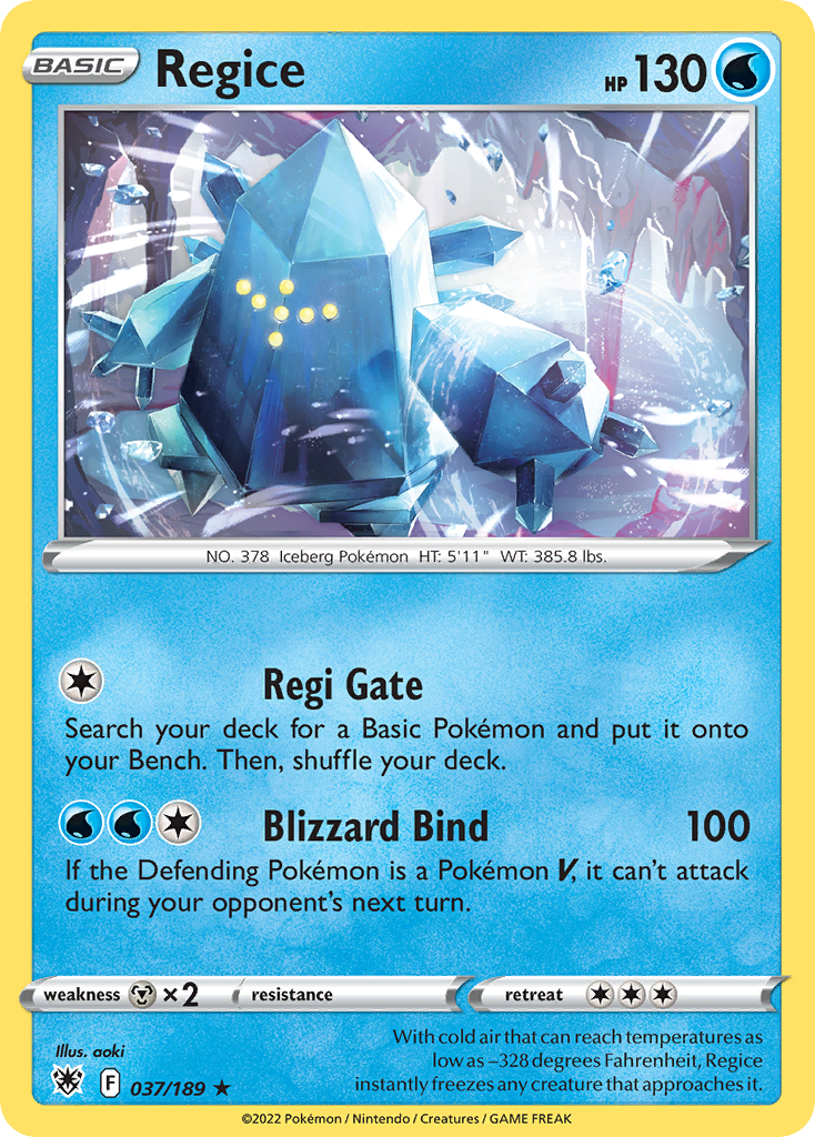 Buy Regice Rare | Astral Radiance